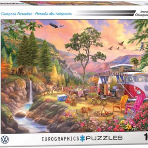 Eurographics 1000 Palan Palapeli WV Bus Camper's Paradise