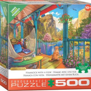 Eurographics 500 Palan Palapeli Hammock With a View