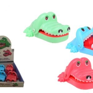 Haukkaava Krokotiili Peli 15 cm Lajitelma