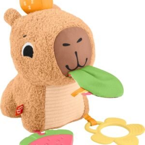 Fisher-Price Sensimals Snuggle Snacky Cabybara Aktiviteettipehmolelu