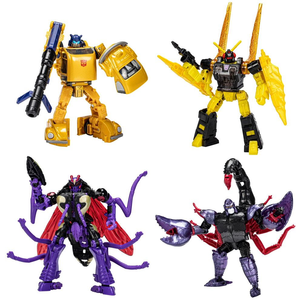 Transformers Buzzworthy Bumblebee 4 Pack Transformers Legacy ?toimintahahmo F3933
