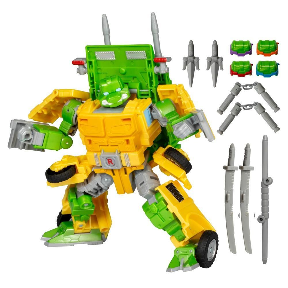 Transformers Turtlejen Seinämälliö Hahmo Transformers Turtles Toimintafiguuri F9656