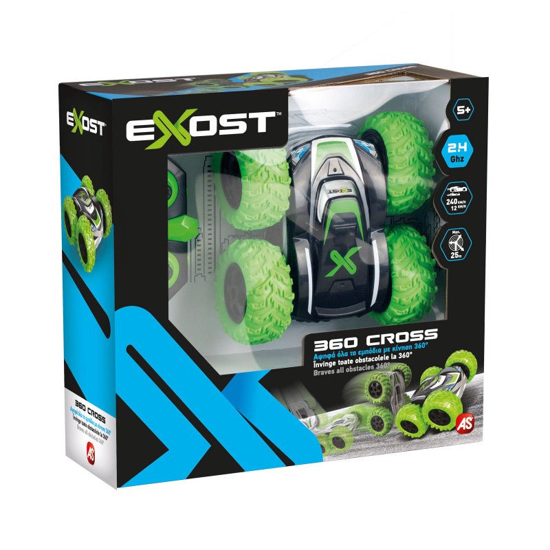 Silverlit Exost 360 Cross Radio-ohjattava Auto Vihreä