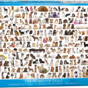 Eurographics 1000 Palan Palapeli The World Of Dogs
