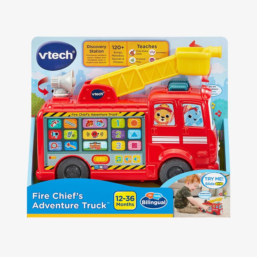 Vtech Kaksikielinen Paloauto Äänillä ja Valolla