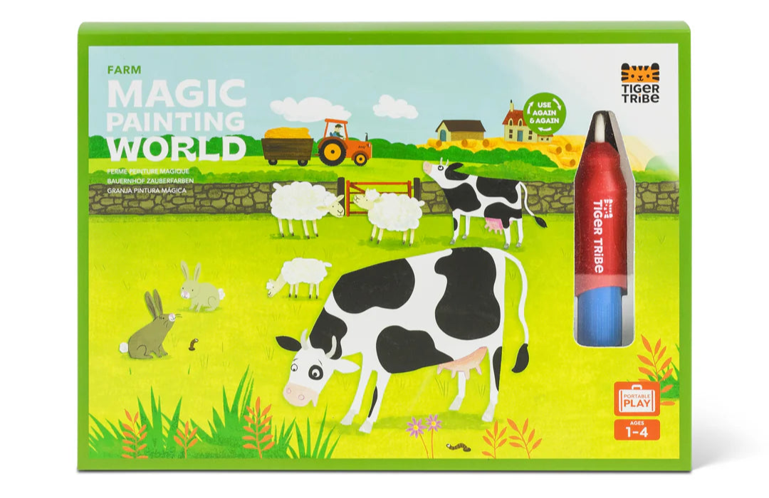 Magic Painting World Vedellä Värjättävät Kuvat- Farm