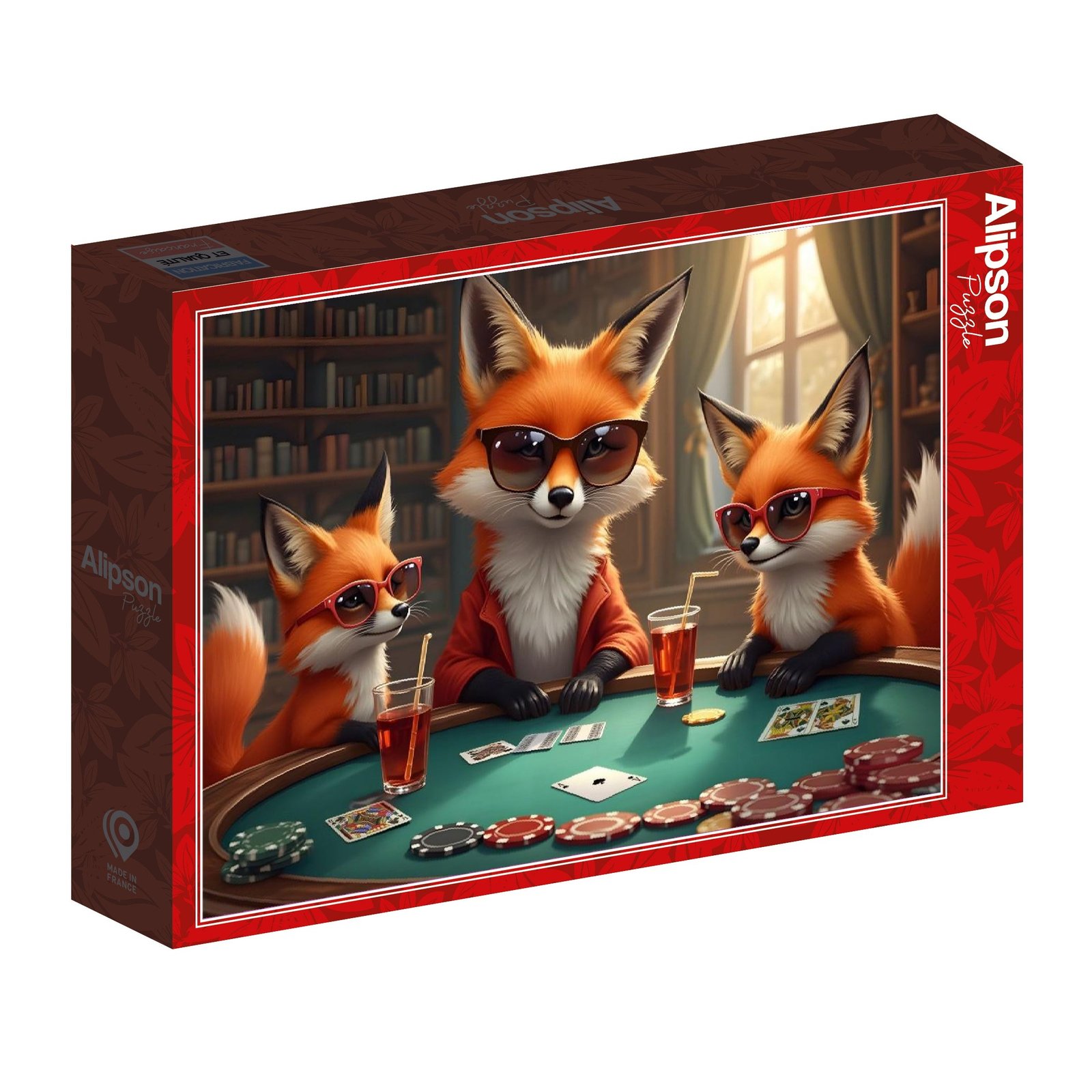 Alipson Puzzle 500 Palan Palapeli The Foxes' Bluff
