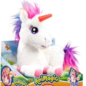 Animagic Rainbow My Glowing Unicorn Interaktiivinen Yksisarvinen