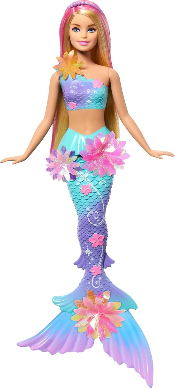 Barbie Blooming Mermaid Merenneito Nukke Lila