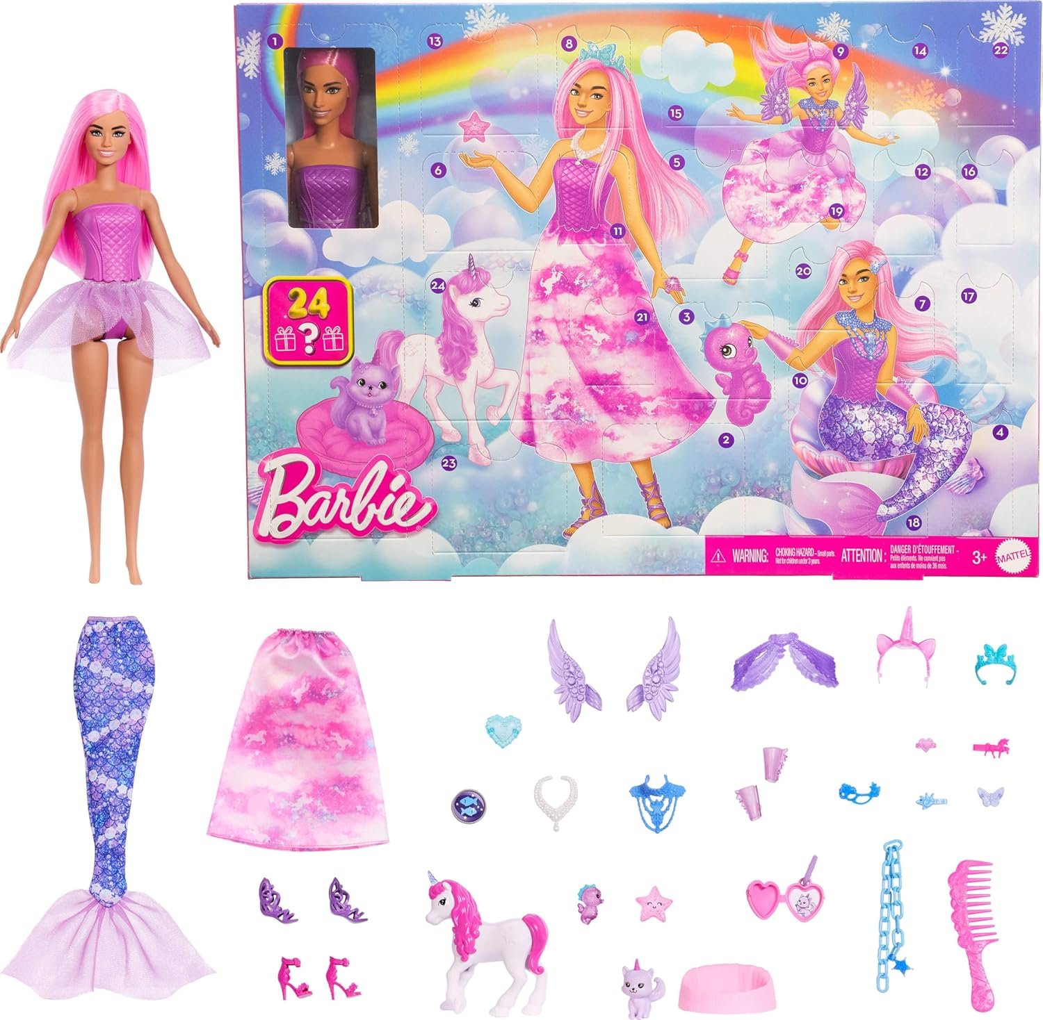 Barbie Fantasia Joulukalenteri 2025