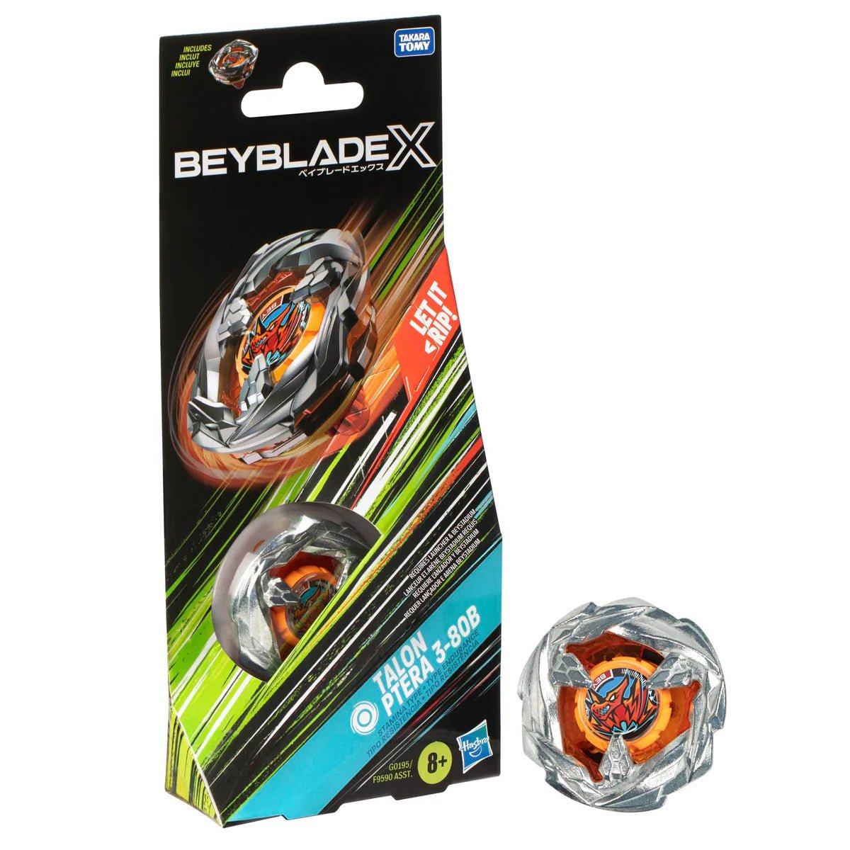 Beyblade Hyrrä X Booster Single Top Talon Ptera 3-80B