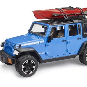 Bruder 02529 Jeep Wrangler sekä Kajakki ja Meloja