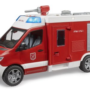 Bruder 02680 MB Sprinter Paloauto Vesitykillä + Valot ja Äänet