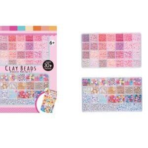 Clay Beads Koruaskartelu Säilytysrasioilla