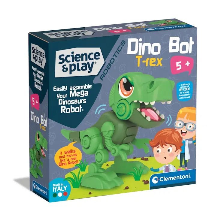 Clementoni Dinobot T-Rex Rakenna Oma Dinosaurus Robotti