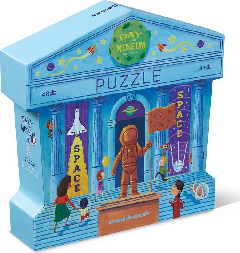 Crocodile Creek 48 palan palapeli Day at the Museum/ Space Päivä Avaruusmuseossa