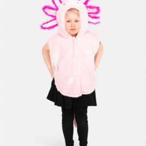 Aksolotliviitta Irrotettavalla Hännällä 86-110 cm (1-4v)