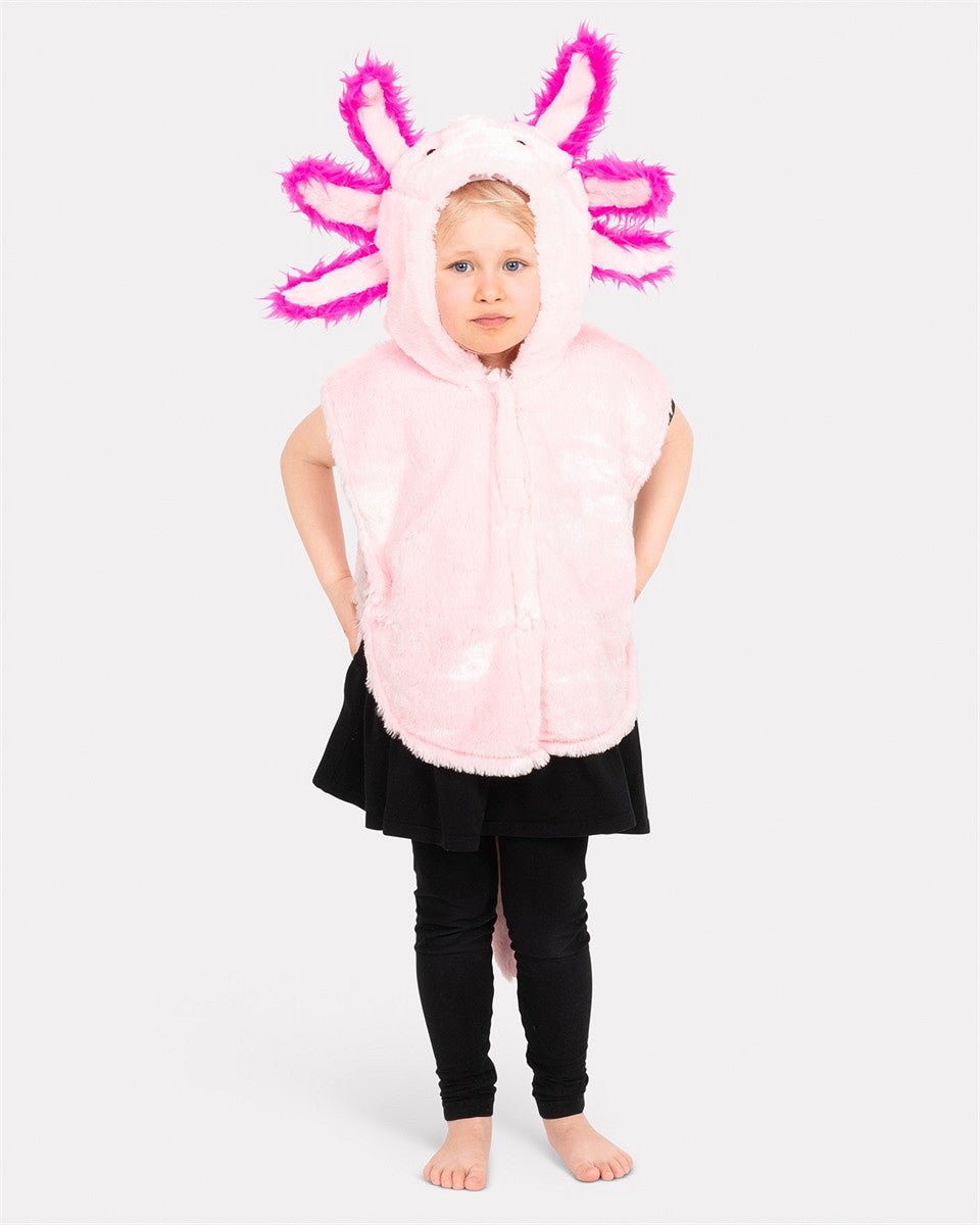 Aksolotliviitta Irrotettavalla Hännällä 86-110 cm (1-4v)