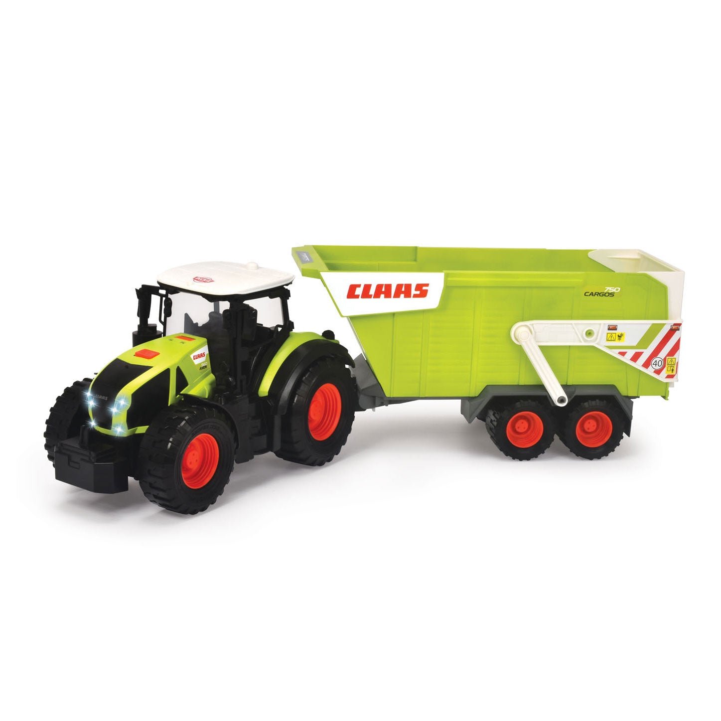 Dickie Toys Claas Traktori ja Peräkärry