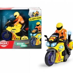 Dickie Toys Ambulanssi/Pelastus Moottoripyörä