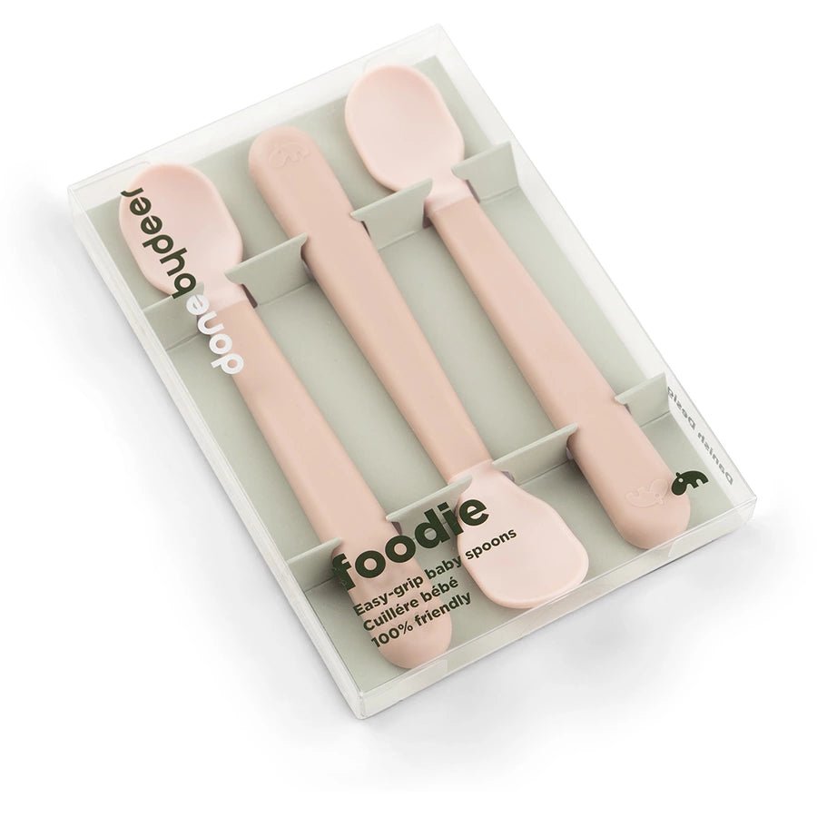 Done by Deer Easy-grip Vauvan Lusikat 3 kpl Puuteri