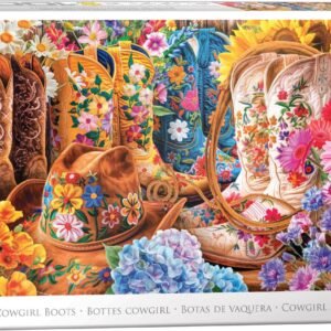 Eurographics 1000 Palan Palapeli Cowgirl Boots