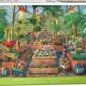 Eurographics 1000 Palan Palapeli Greenhouse Garden