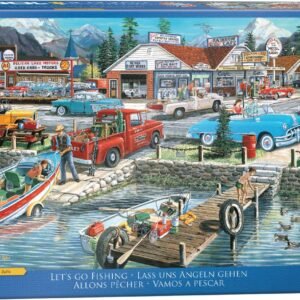 Eurographics 1000 Palan Palapeli Let's Go Fishing