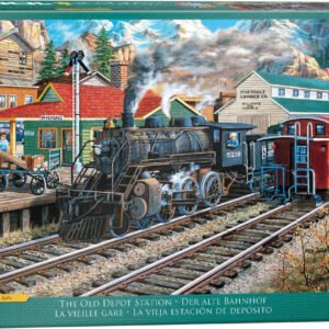 Eurographics 1000 Palan Palapeli The Old Depot Station