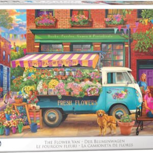 Eurographics 1000 Palan Palapeli VW The Flower Van