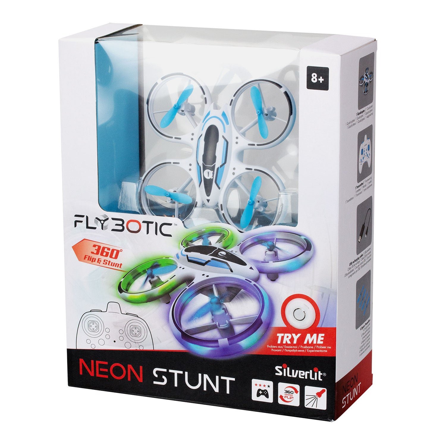 Exost Flybotic Neon Stunt Kauko-Ohjattava Drone