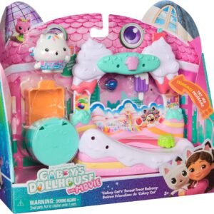 Gabby's Dollhouse The Movie Cakey Cats Sweet Treat Balcony Leikkisetti