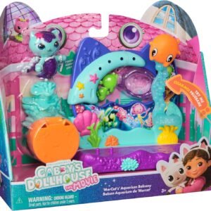 Gabby's Dollhouse The Movie MerCat's Aquarium Balcony Leikkisetti