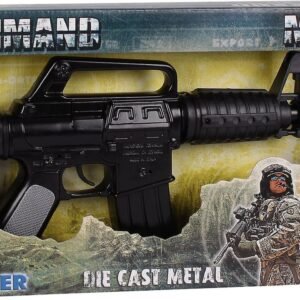 Gonher Leikkiase/Nallipyssy Command M-136 Konepistooli Metallinen