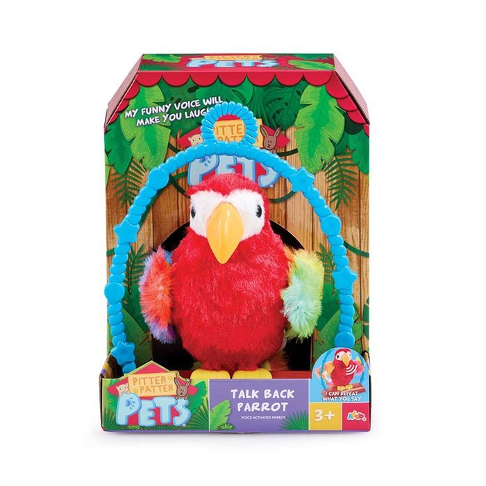 Happy Pets Interaktiivinen Puhuva Papukaija