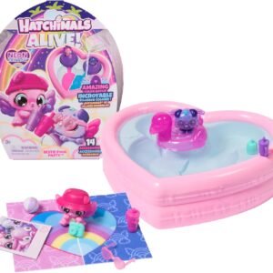 Hatchimals Alive Neon Rainbow Bestie Pool Party