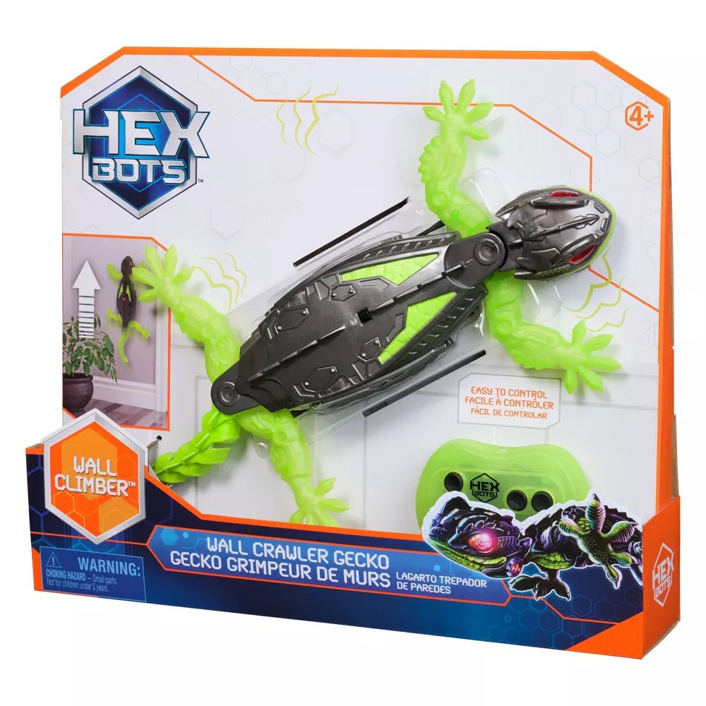 Hex Bots Radio-Ohjattava Nano Smart Wall Crawler Gecko Kiipeilevä Gekko