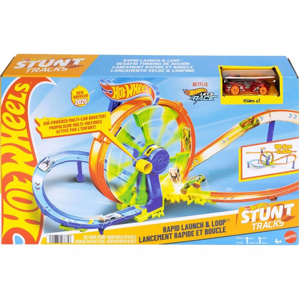 Hot Wheels Rapid Launch & Loop Autorata