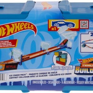 Hot Wheels Track Builder Ice Crash Pack Pikkuautoleikkisetti