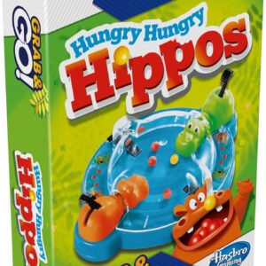 Hungry Hungry Hippos Grab & Go Matkapeli
