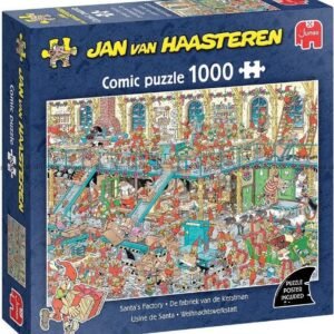 Jan van Haasteren Santa's Factory 1000 Palan Palapeli