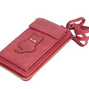 KiS Me Lasten Kissa Lompakko Olkahihnalla Punainen