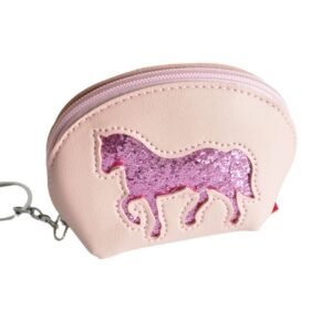 KiS Me Lasten Kukkaro Roosa Pinkillä Glitter Yksisarvisella