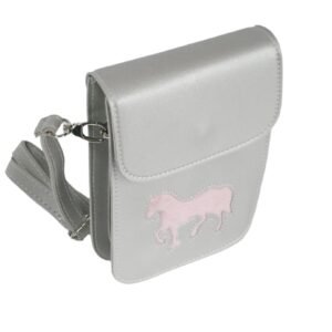KiS Me Yksisarvinen Lasten Käsilaukku/ Olkalaukku Hopea Kohokuvalla