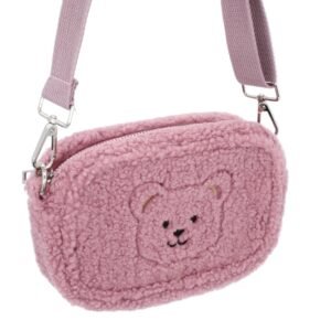 Kis Me Lasten Olkalaukku/Vyölaukku Pörröinen Nalle Marjapuuro