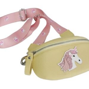 Kis Me Lasten Olkalaukku/Vyölaukku Yksisarvinen Keltainen