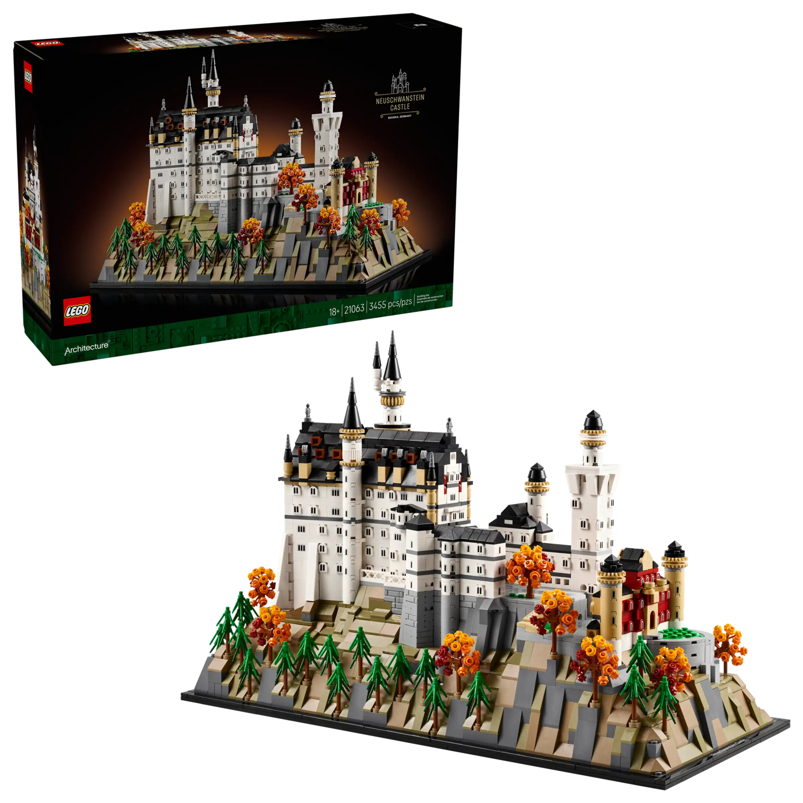 LEGO Architecture 21063 Neuschwansteinin Linna