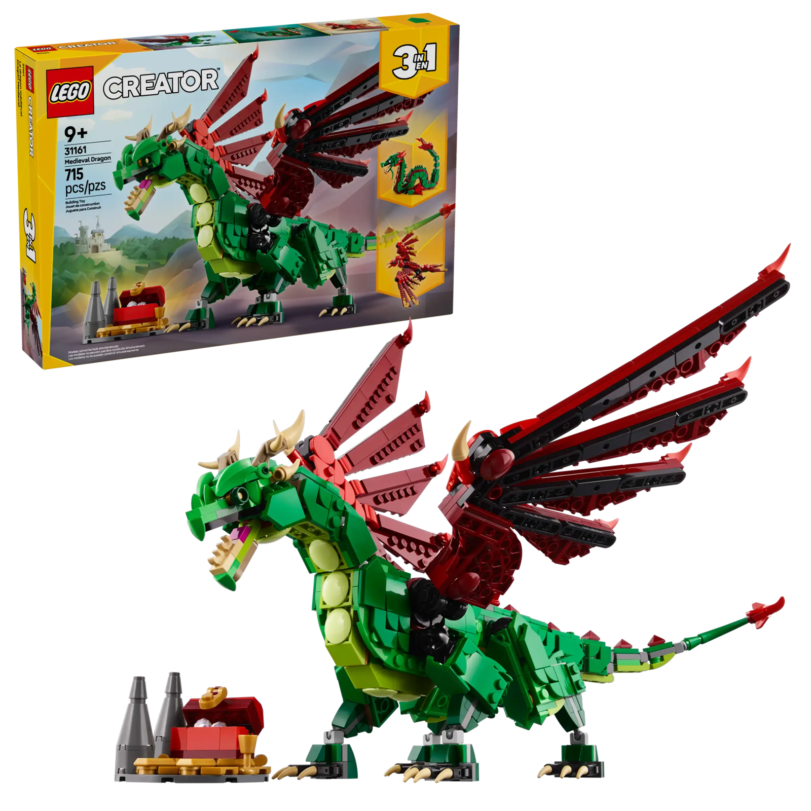 LEGO Creator 31161 Keskiaikainen Lohikäärme