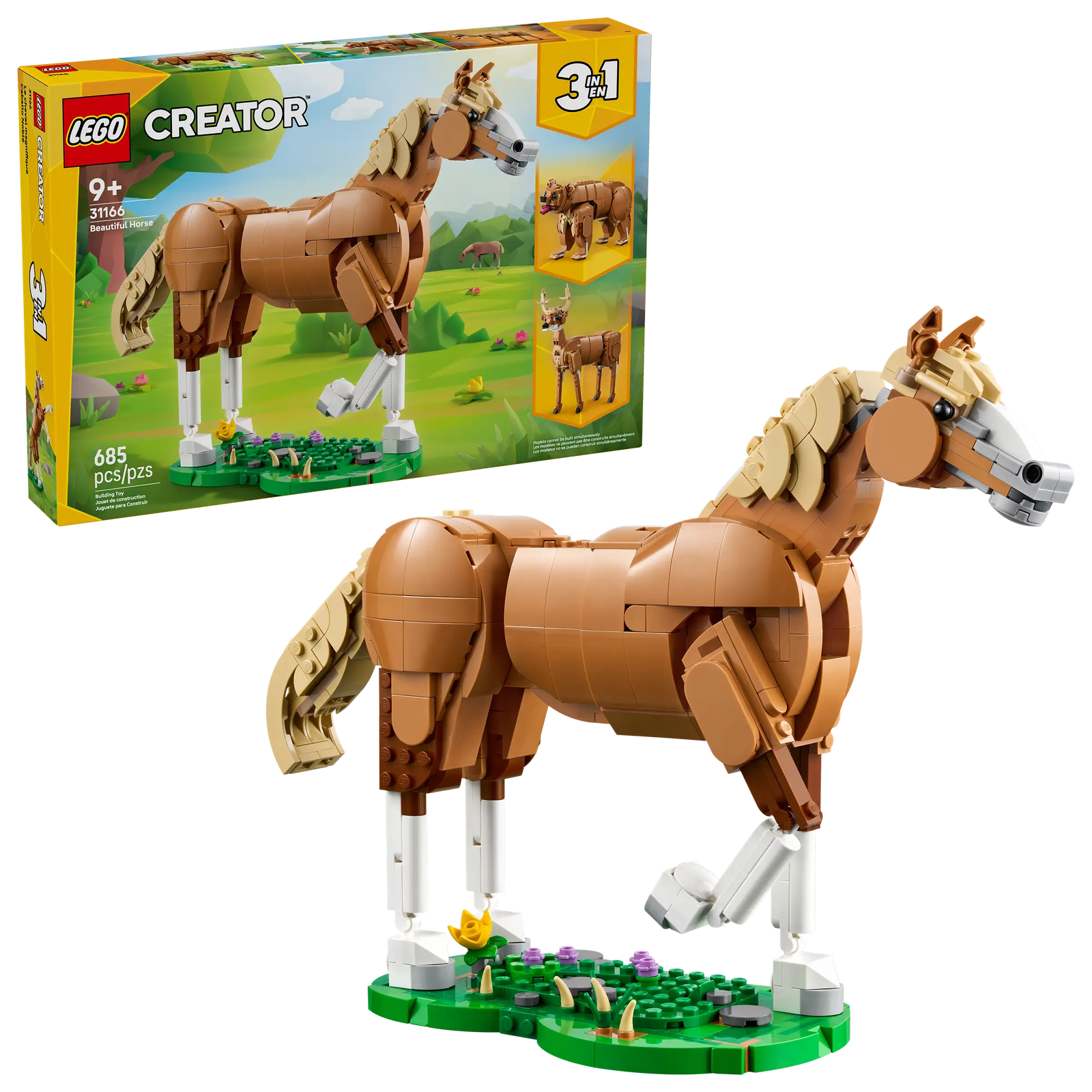 LEGO Creator 31166 Kaunis Hevonen