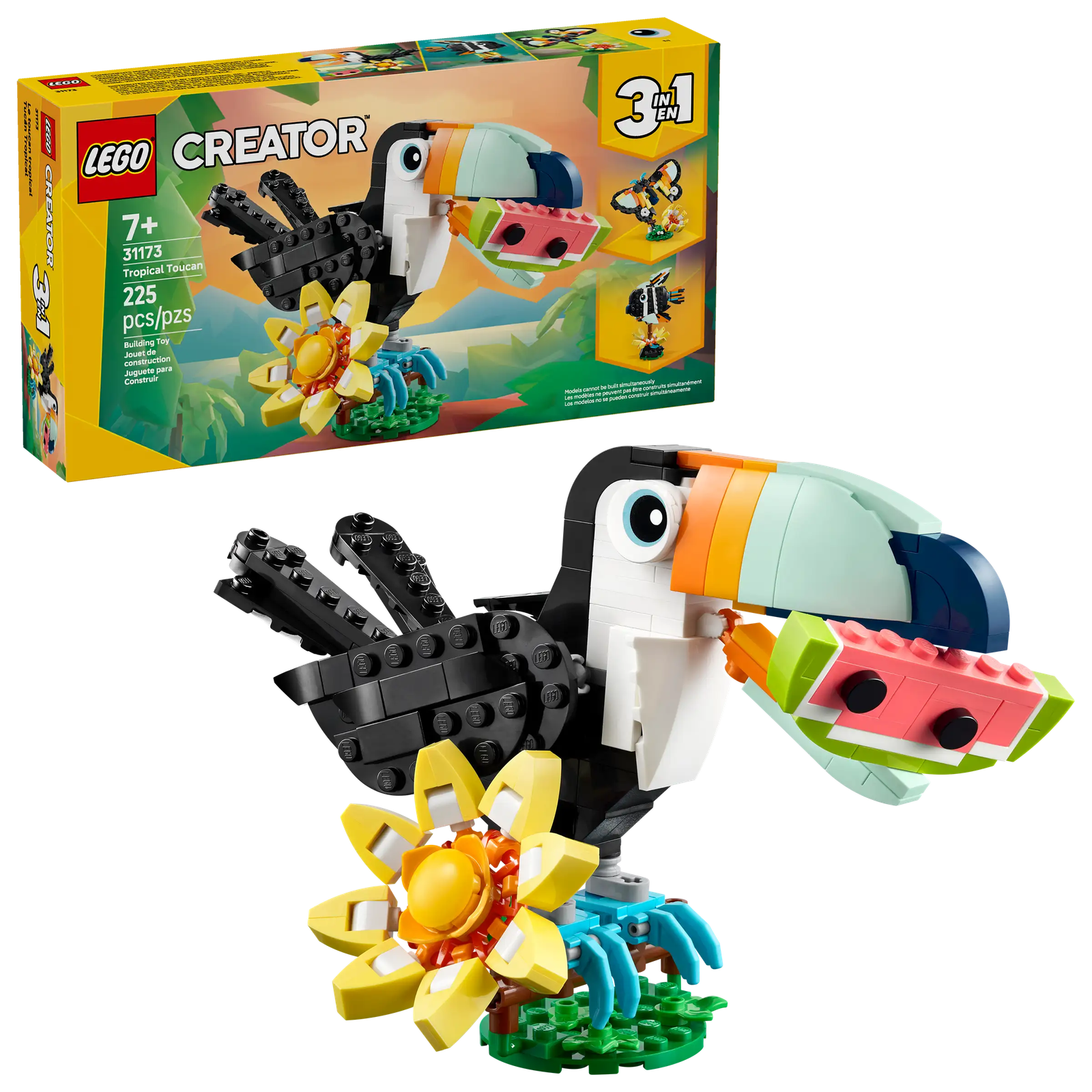 LEGO Creator 31173 Villieläimet: Trooppinen Tukaani